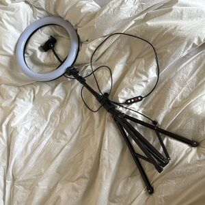 Amazon Ring Light Tripod Phone holder